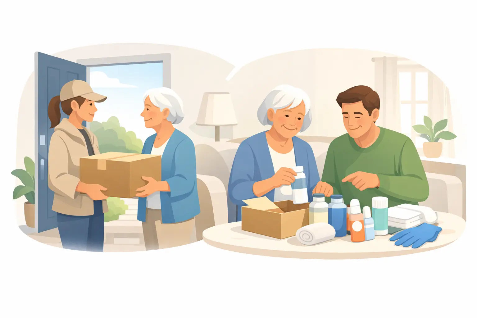 Pflegebox selbst zusammenstellen - so geht’s