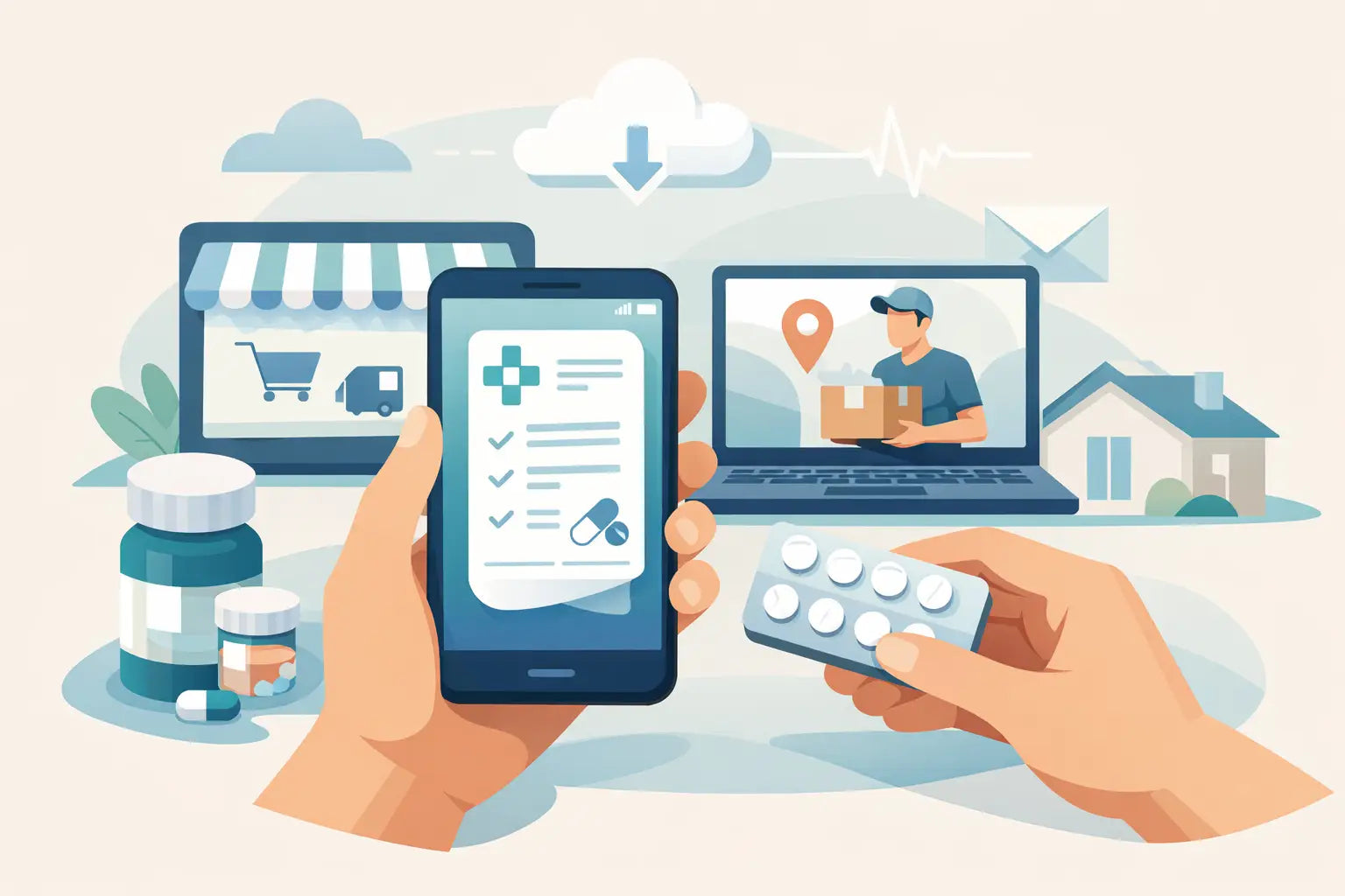 Wie funktioniert digitale Rezeptabwicklung?