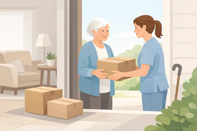 Monatliche Pflegebox ohne Zuzahlung sichern
