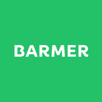 Logo der Barmer – Frontida ist zugelassener Leistungserbringer
